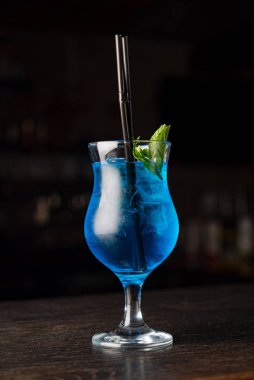 Barda nefis bir kokteyl.