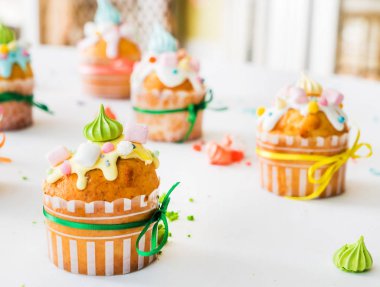 Paskalya çörekleri, kapatın.