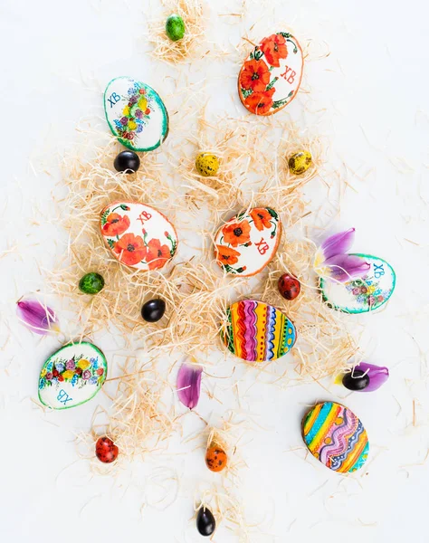 Velikonoční Sušenky Zavřít — Stock fotografie