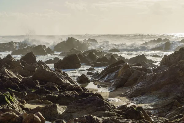 Oceano Nel Porto Bellissimo Paesaggio — Foto Stock