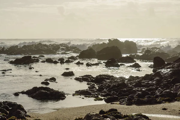 Oceano Nel Porto Bellissimo Paesaggio — Foto Stock