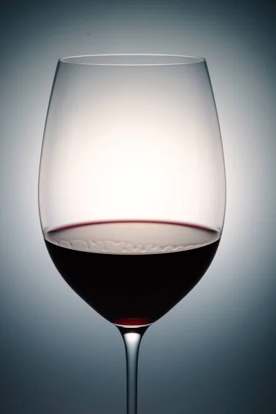 Glas Rode Wijn Macro — Stockfoto