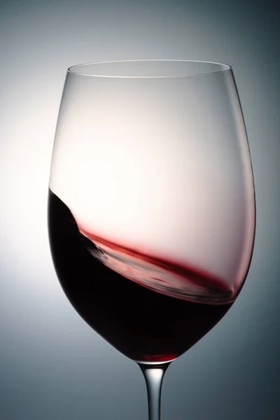 Glass Red Wine Macro — Stock Photo, Image