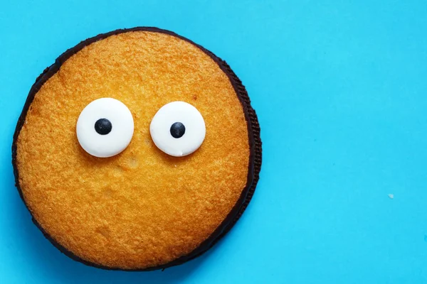 Funny Cookie Close — Stockfoto