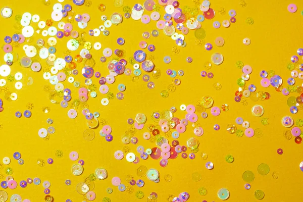 Kleurrijke Confetti Achtergrond — Stockfoto
