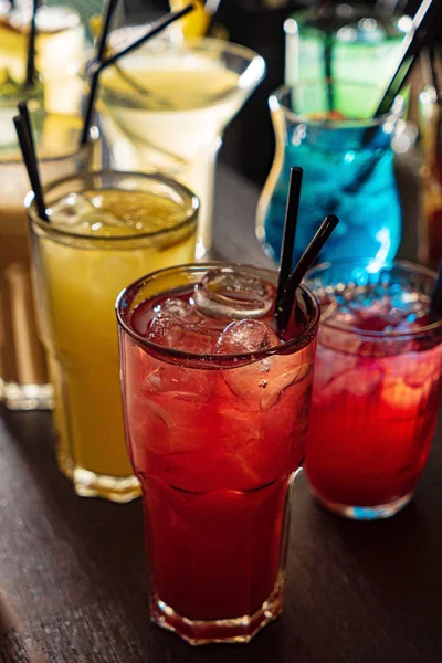 Tasty Cocktails Bar — Stock Photo, Image