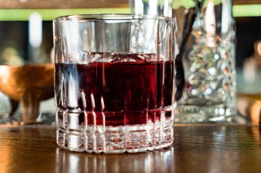 Barda nefis bir kokteyl.