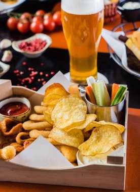 meze çubuğunda, yakın çekim