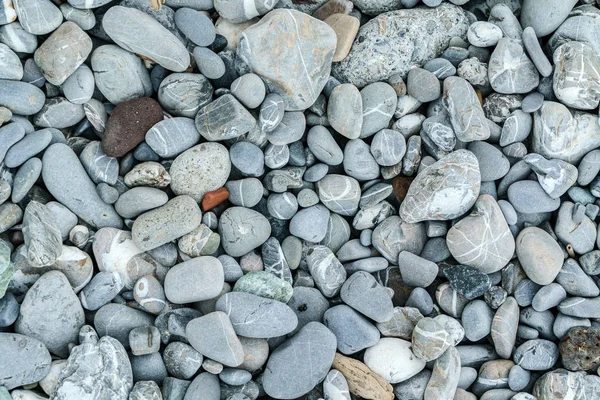 Pebbles Beach Nature Texture — 图库照片