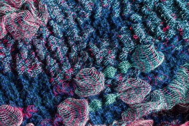 Renkli kumaş dokusu, kumaş arkaplanı