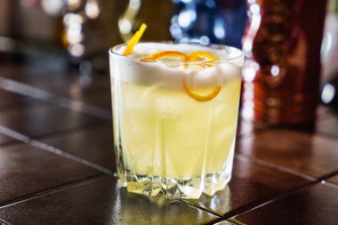 Barda nefis bir kokteyl.