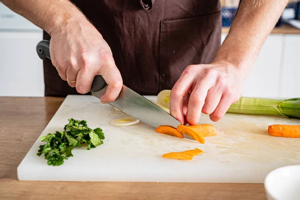 Chef Work Restaurant — Stock Photo, Image