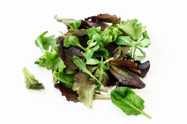 salata yaprakları, yakın çekim