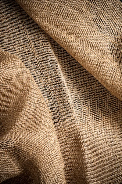 Sackcloth Natural Texturizado Para Fundo — Fotografia de Stock