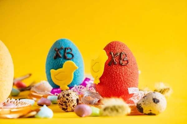 Pastelería Pascua Con Decoración — Foto de Stock