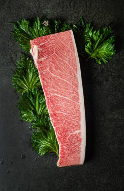 Mavi yüzgeçli tuna otoro, lüks gurme.