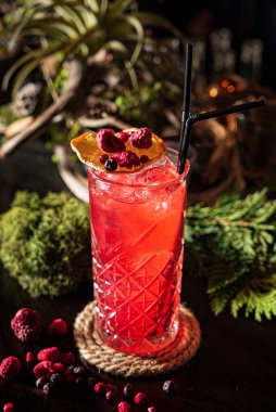 Barda nefis bir kokteyl.