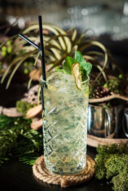 Barda nefis bir kokteyl.