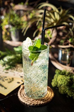 Barda nefis bir kokteyl.