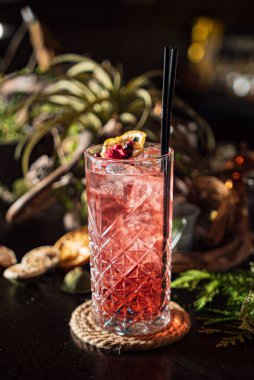 Barda nefis bir kokteyl.