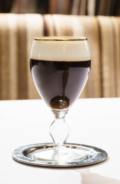 Irish Coffee Close — Stock Photo, Image