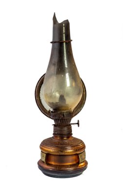 Eski gaz lambası.