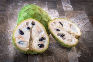 Taze olgun Cherimoyas