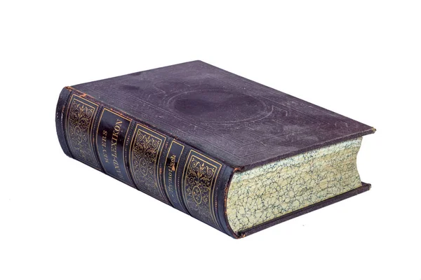 150 year old book — Stock Photo, Image