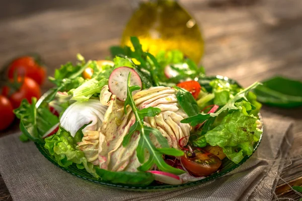 Verse groenten salade — Stockfoto