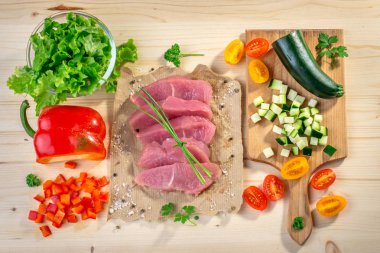 Türkiye'de salata için malzemeler