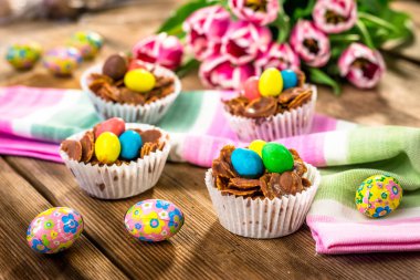 Çikolata Paskalya tatlılar