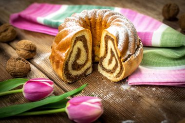 Slovence geleneksel tatlı rulo 