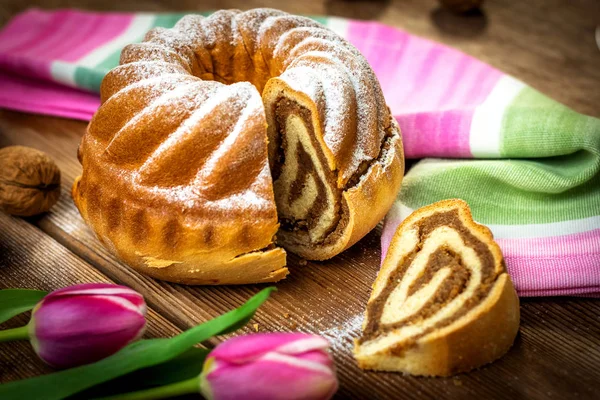 Slovenă tradițională dulce roll — Fotografie, imagine de stoc