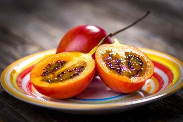 Fresh fruit tamarillo — Stock Photo, Image
