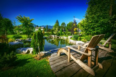 Bahçe Bahçe gölet 