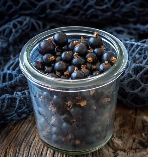 Blackcurrant çilek kase — Stok fotoğraf