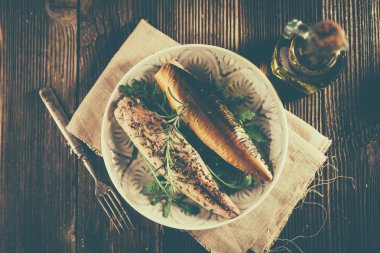 Lezzetli füme uskumru