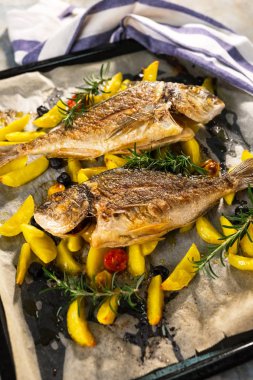 ızgara gilt kafa çipura