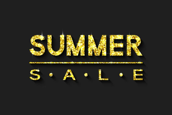 Label Summer Sale — Stock Vector