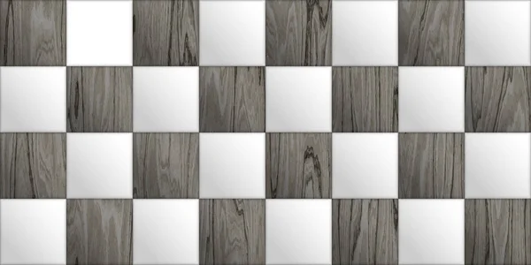 Wallpaper Seamless Background Wooden Plastic Material Geometric Decorative Texture Minimalistic — 스톡 벡터