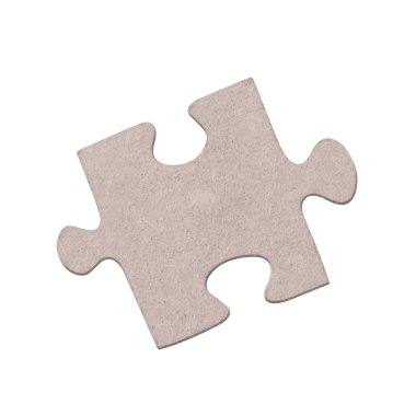 beyaz zemin üzerinde izole puzzle