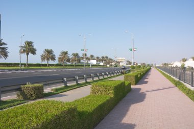 Avenue yolu, Dubai, 09/2016 boyunca tarihi avuç