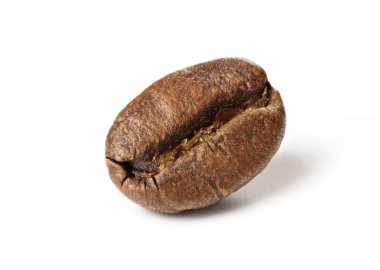 Kavrulmuş kahve çekirdekleri. Makro