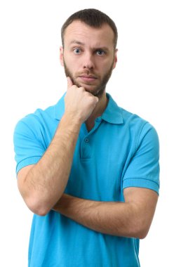 kaş raising sakallı adam portresi