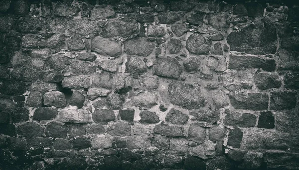 Parede de pedra empilhada fundo — Fotografia de Stock