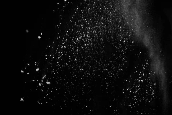 White dust explosion — Stock Photo, Image