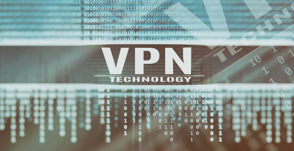 Koncepcja technologii VPN — Zdjęcie stockowe