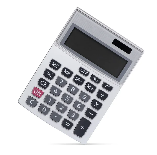 Calculadora moderna isolado no branco — Fotografia de Stock