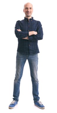 tam vücut rahat adam