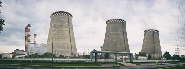 Moskau, russland - 30.07.2017. mosenergo energy company. chp 21 — Stockfoto